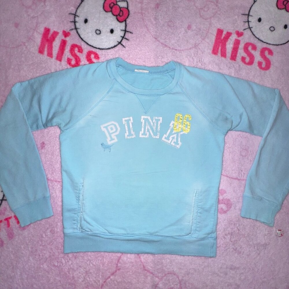 y2k mcbling vs pink sweatshirt